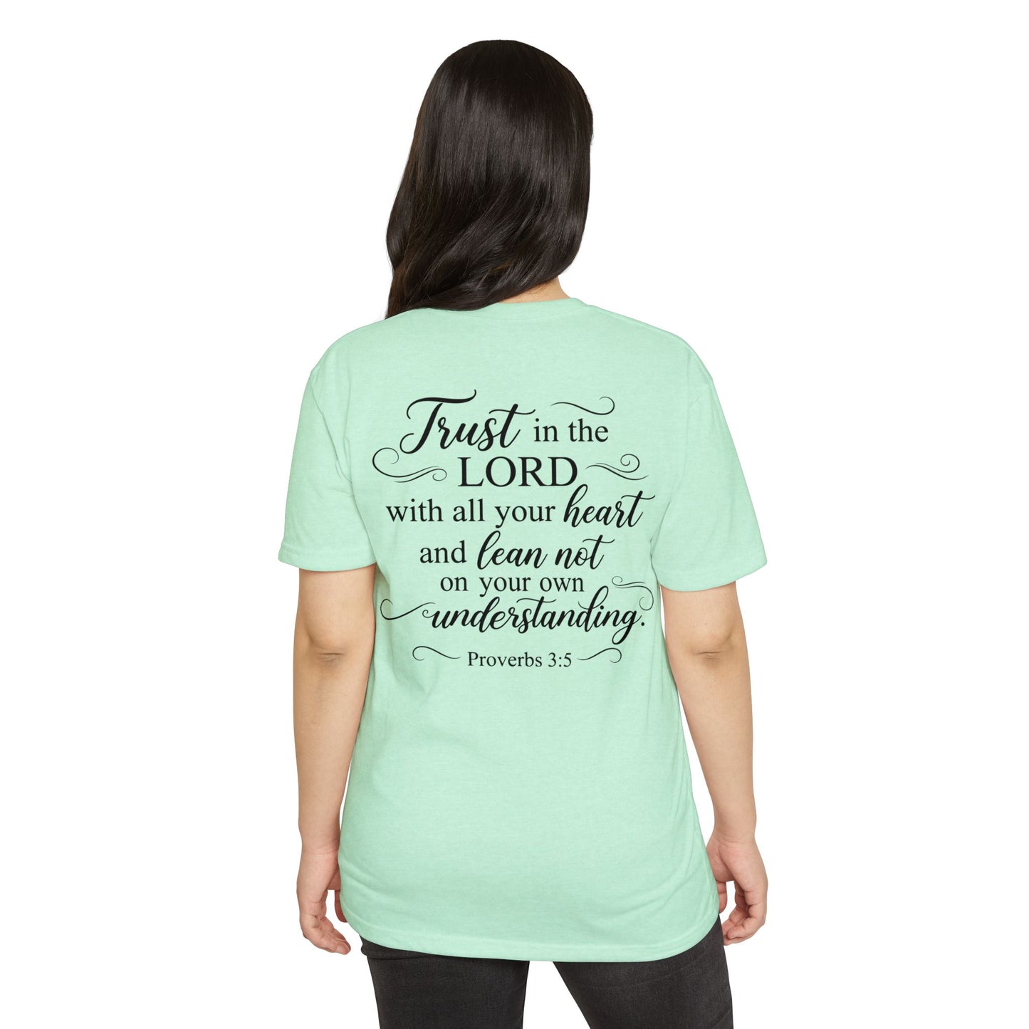 Proverbs 3:5 Faith T-Shirt — "Trust in the Lord" Inspirational Christian Tee