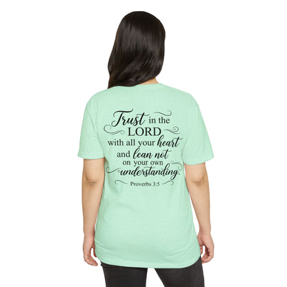 Proverbs 3:5 Faith T-Shirt — "Trust in the Lord" Inspirational Christian Tee