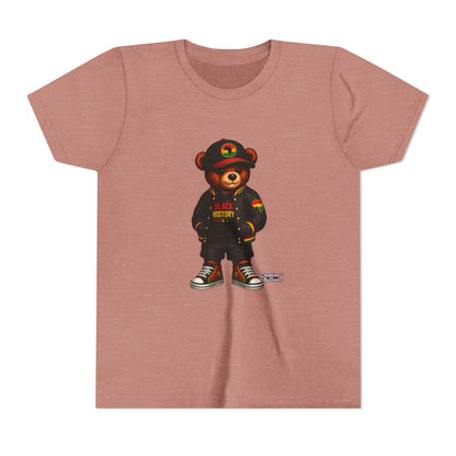 Kids 'Black History' Streetwear Bear Tee