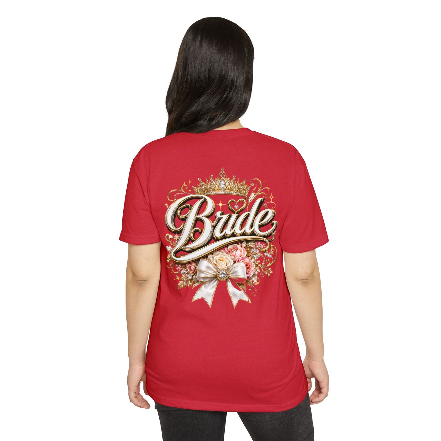 Bride Floral Crown T-Shirt