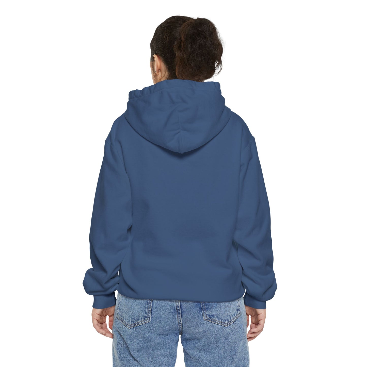 Hoodie — "For Good and For Glory" Gold Script Religious Pullover