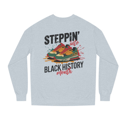Steppin' into Black History Month Sweatshirt