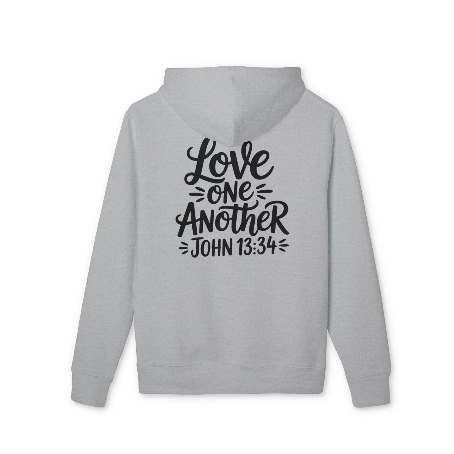 Love One Another Hoodie — John 13:34 Christian Prayer Sweatshirt
