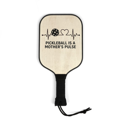 Pickleball Paddle Set — “Pickleball Is a Mother’s Pulse” Lightweight Paddle Kit