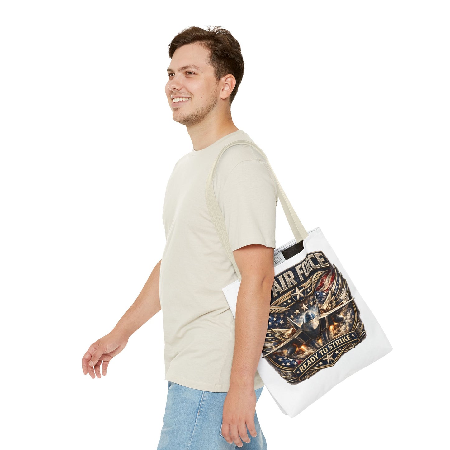 U.S. Air Force "Ready to Strike" Tote Bag