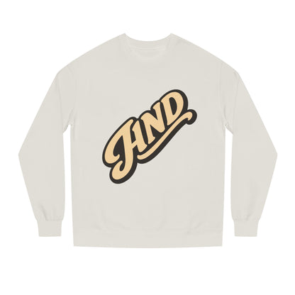 Kind Script Sweatshirt — Retro 'KIND' Graphic Crewneck