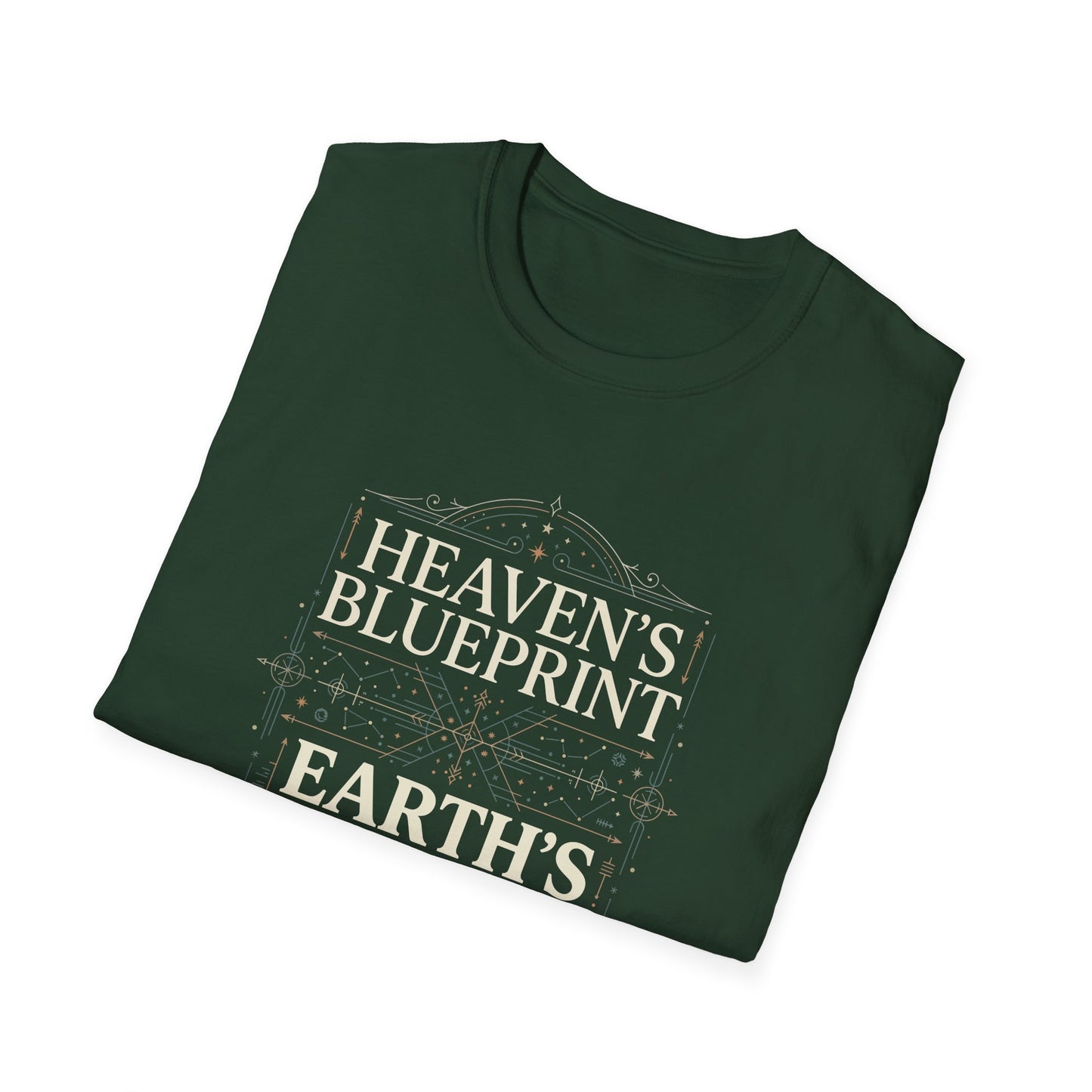 Heaven’s Blueprint, Earth’s Journey T-Shirt