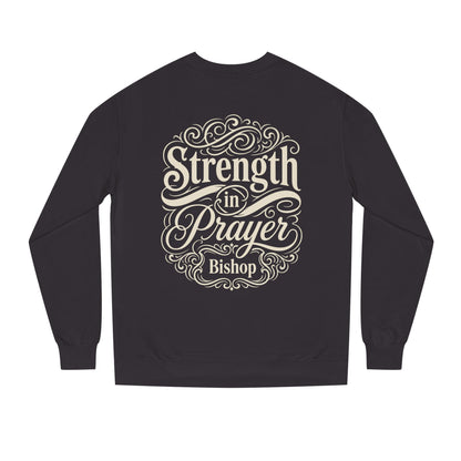 Strength in Prayer Sweatshirt — Inspirational Christian Crewneck for Faith & Encouragement