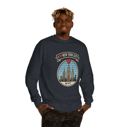 NYC Skyline Sweatshirt — I  New York City Crewneck