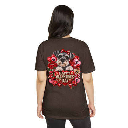 Valentine's Day Schnauzer T-Shirt