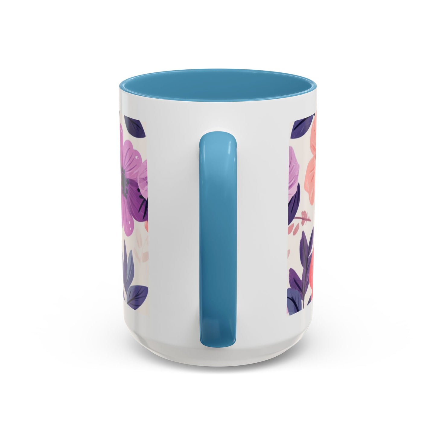 Mother Peace Floral Coffee Mug — "A quiet light, a guiding hand..." Memorial Tribute Mug