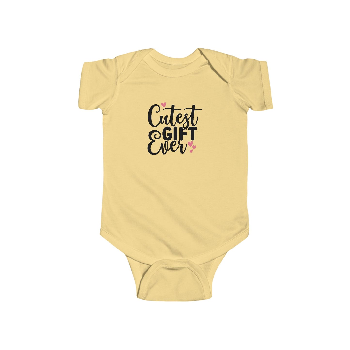 Infant Bodysuit "Cutest Gift Ever" – New Baby Shower & Arrival Onesie