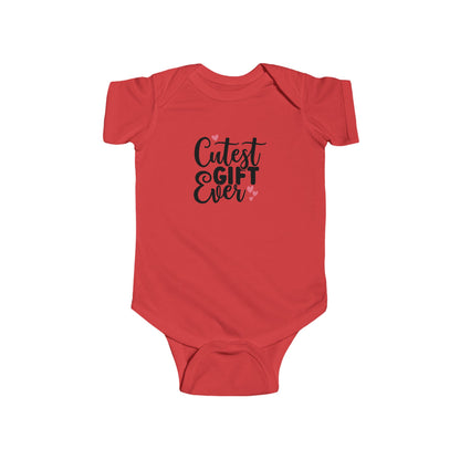 Infant Bodysuit "Cutest Gift Ever" – New Baby Shower & Arrival Onesie