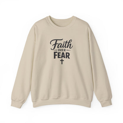 Faith Over Fear Crewneck Sweatshirt