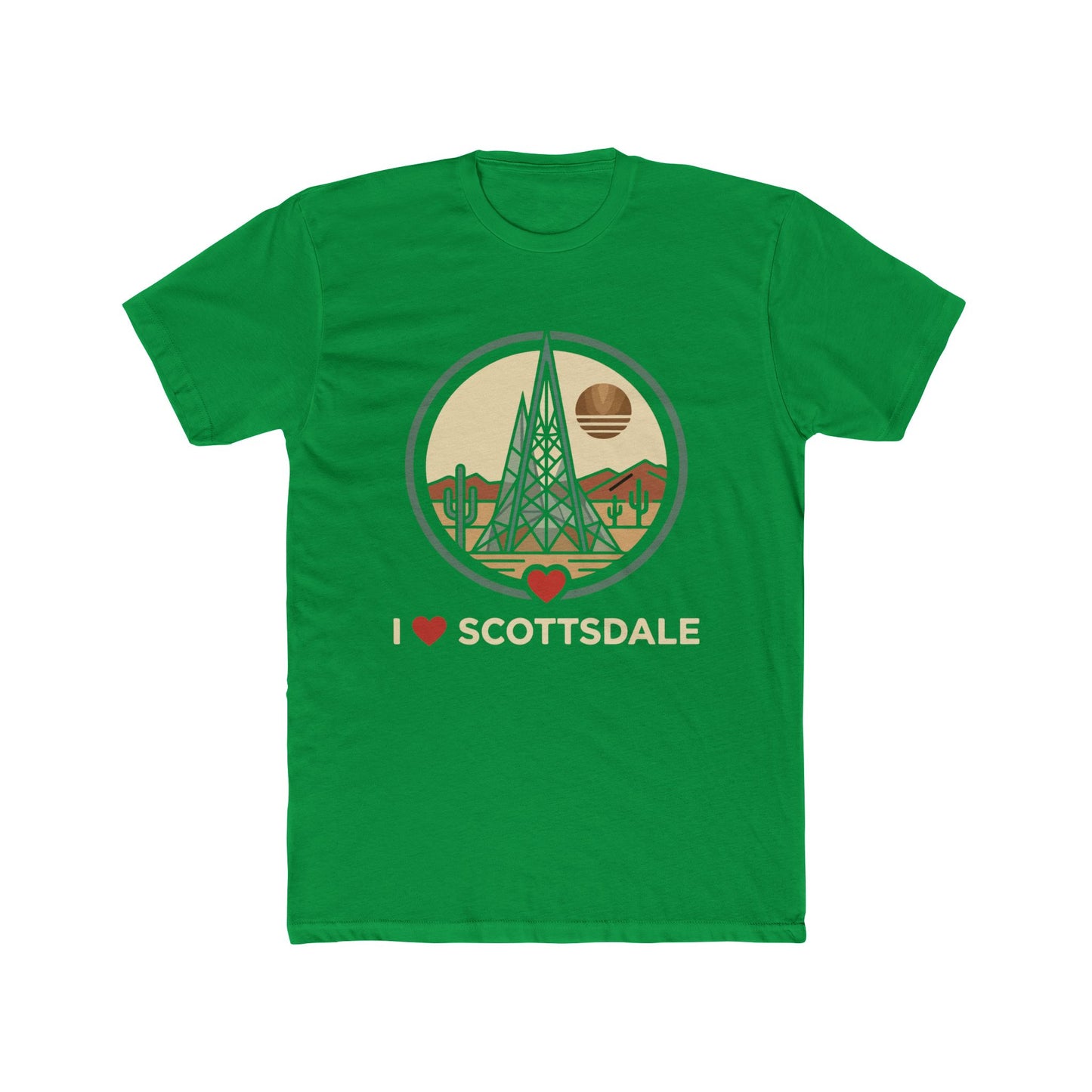 Scottsdale Retro Desert Tee — I  Scottsdale Graphic T-Shirt