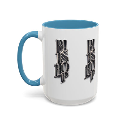 Bishop Vertical Logo Accent Coffee Mug — 11/15oz