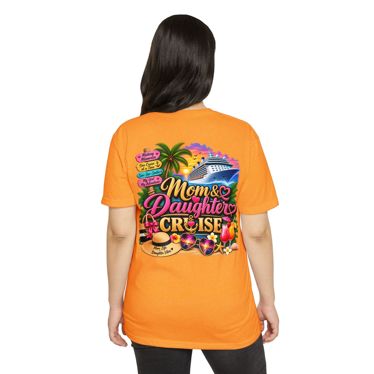 Mom & Daughter Cruise T-Shirt — Matching Vacation Shirt for Beach, Summer & Family Trips