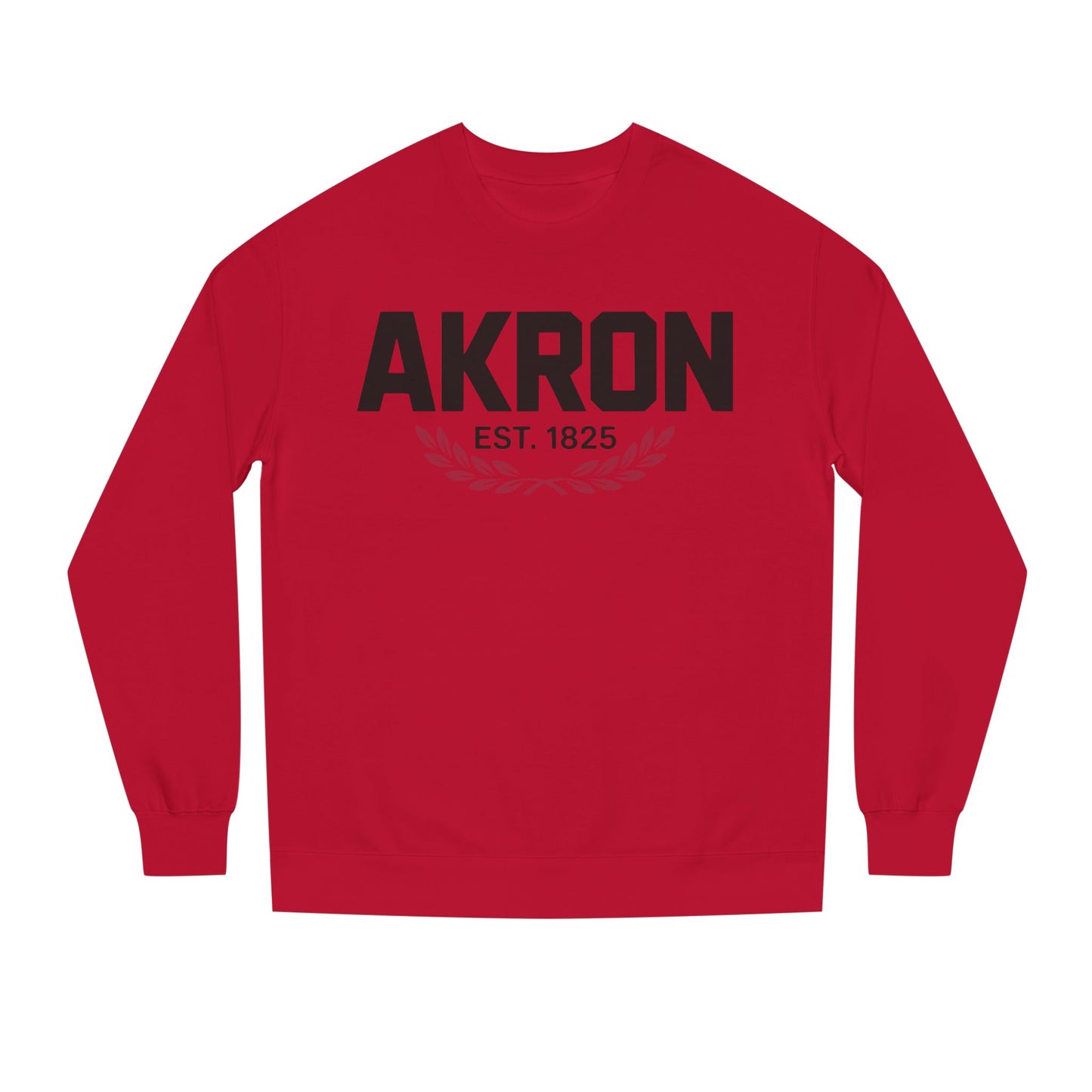 Akron Est. 1825 Crewneck Sweatshirt — Vintage City Pride Pullover
