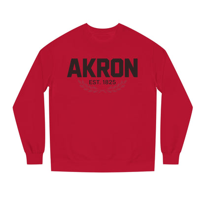 Akron Est. 1825 Crewneck Sweatshirt — Vintage City Pride Pullover