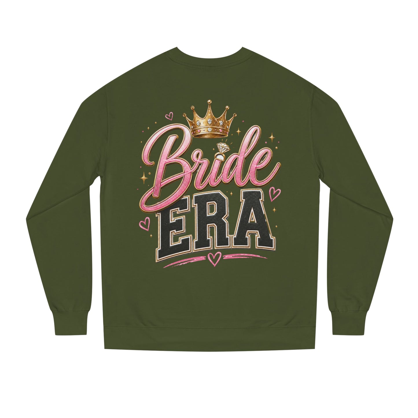 Bride Era Sweatshirt — Bachelorette Crewneck with Crown Graphic
