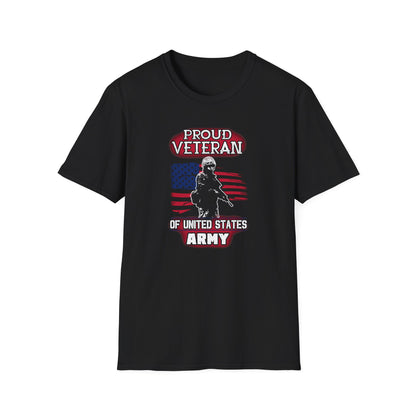 Proud Veteran United States Army  T-Shirt