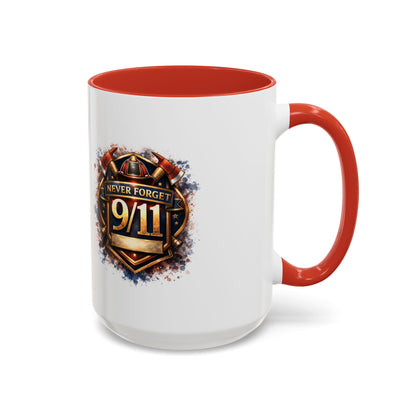 Never Forget 9/11 Memorial Coffee Mug