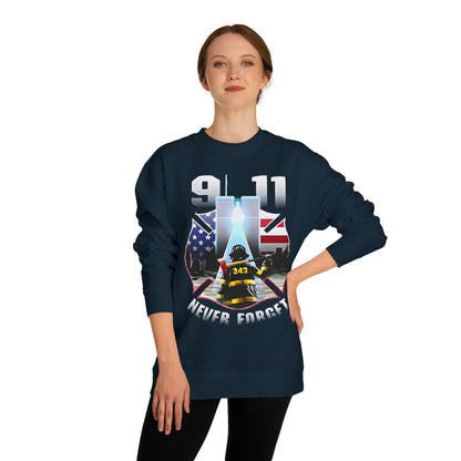 9/11 Never Forget Firefighter Tribute Sweatshirt