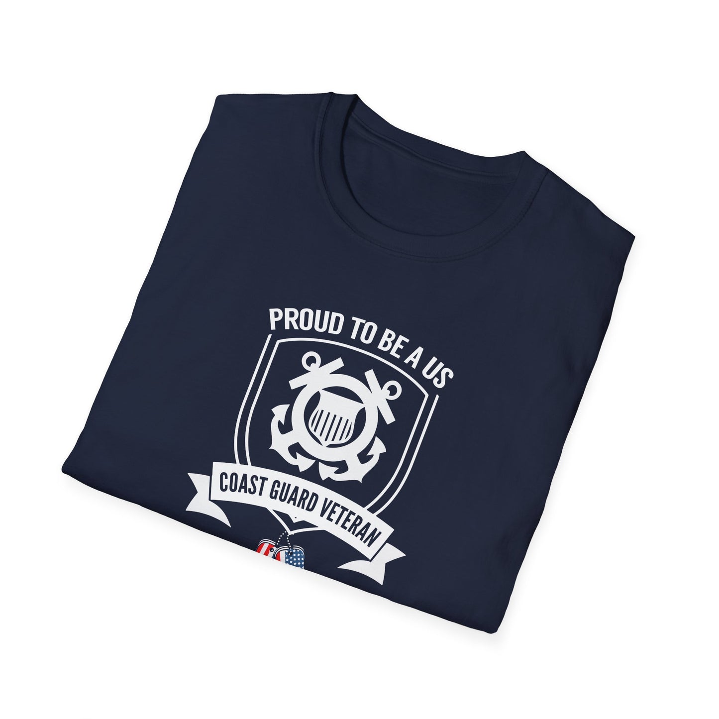 Proud to Be a US Coast Guard Veteran T-Shirt