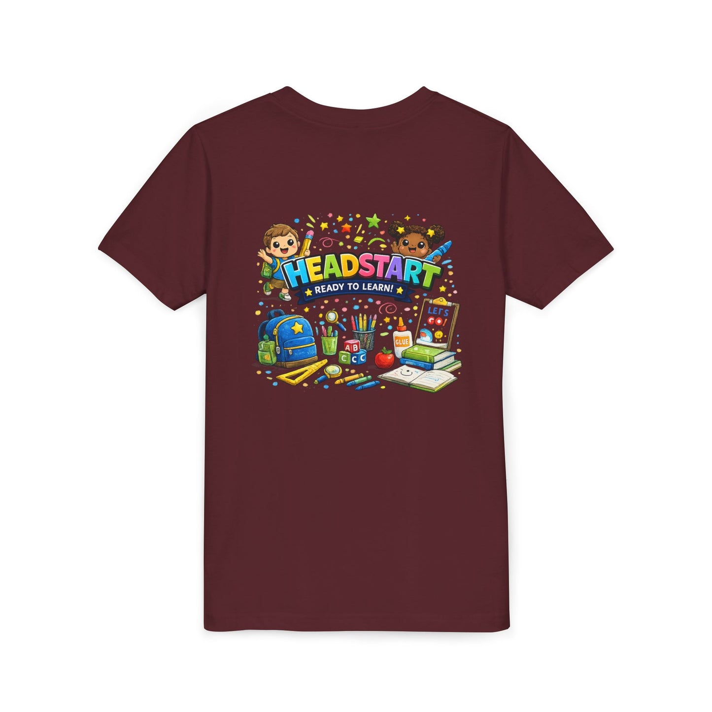 Headstart Kids T-Shirt - Ready to Learn Back-to-School Tee