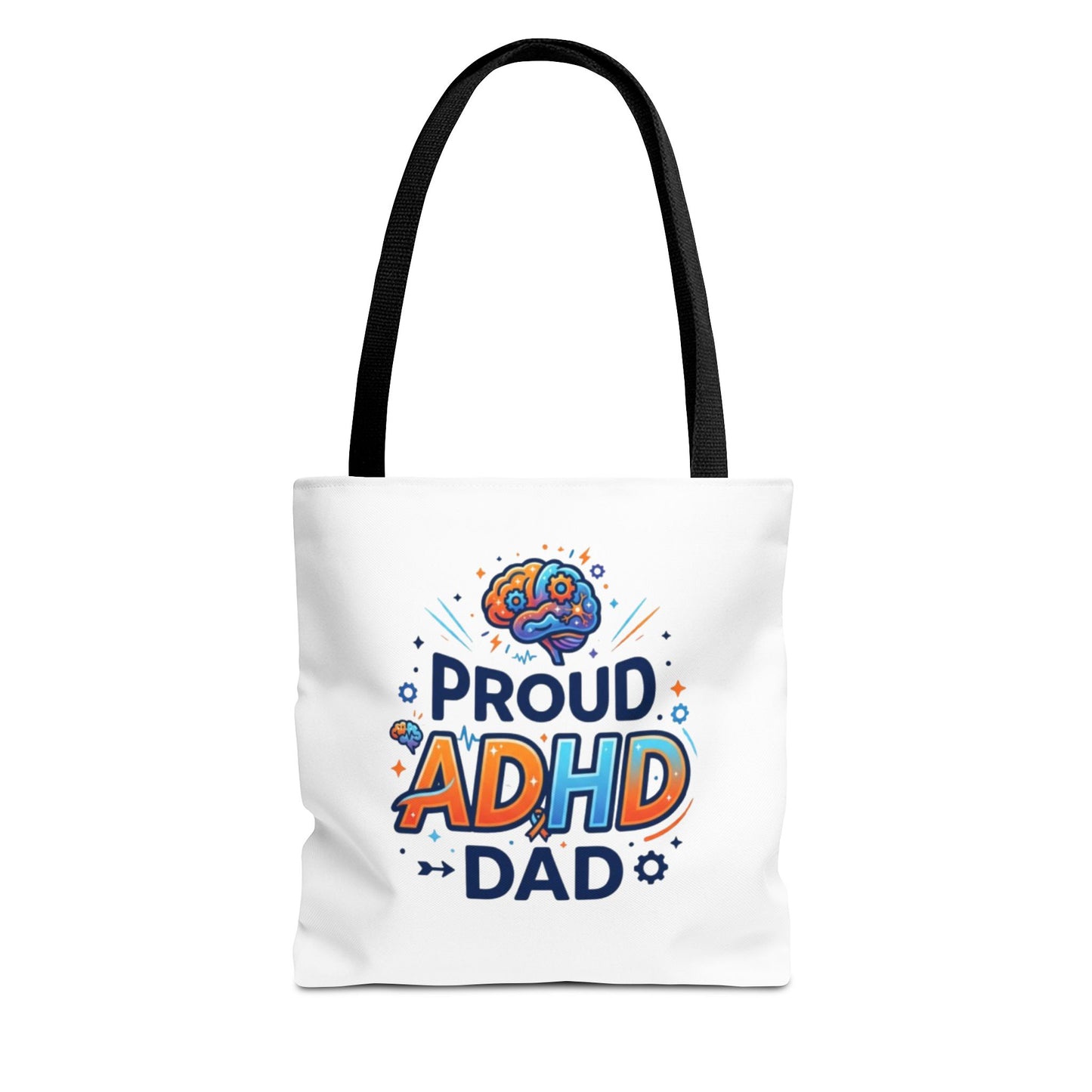 Proud ADHD Dad Tote Bag — Awareness Gift for Fathers