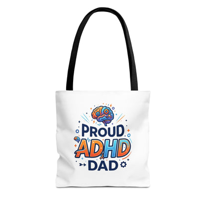Proud ADHD Dad Tote Bag — Awareness Gift for Fathers