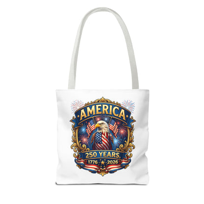250th America Eagle Tote Bag – Patriotic 1776–2026 Celebration Tote
