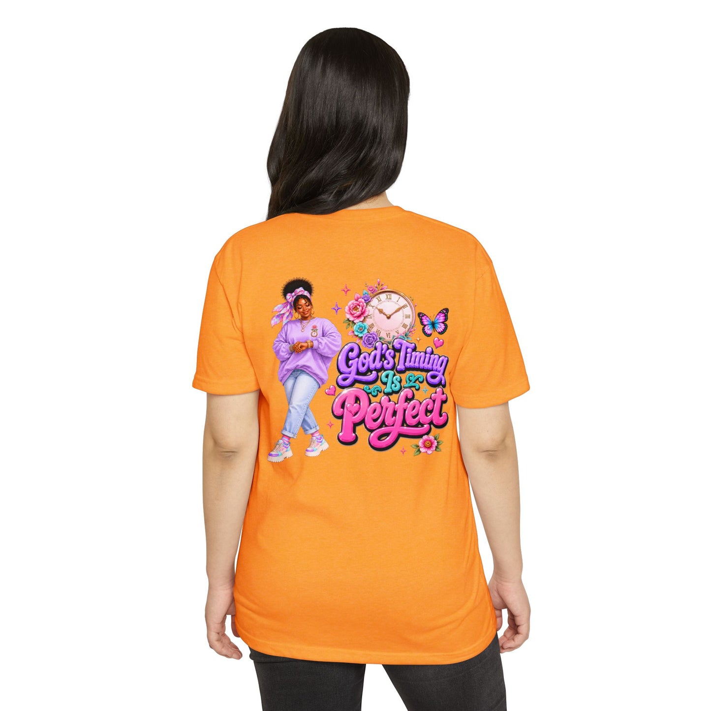 God's Timing Is Perfect T-Shirt — Faith-Inspired Inspirational Tee