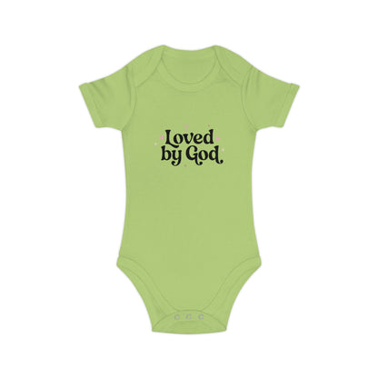 Loved by God Baby Bodysuit - Christian Infant Onesie