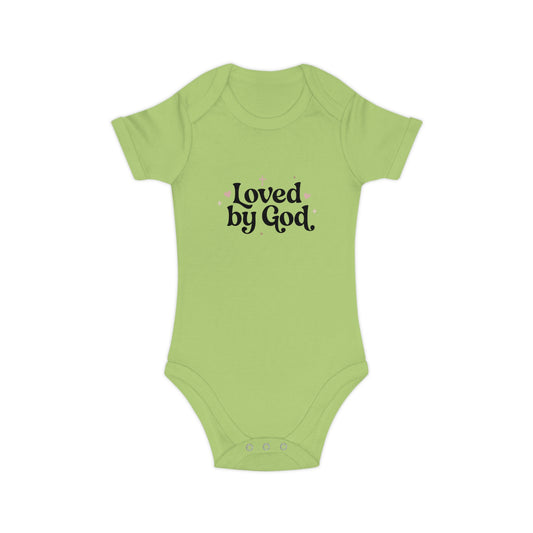 Loved by God Baby Bodysuit - Christian Infant Onesie
