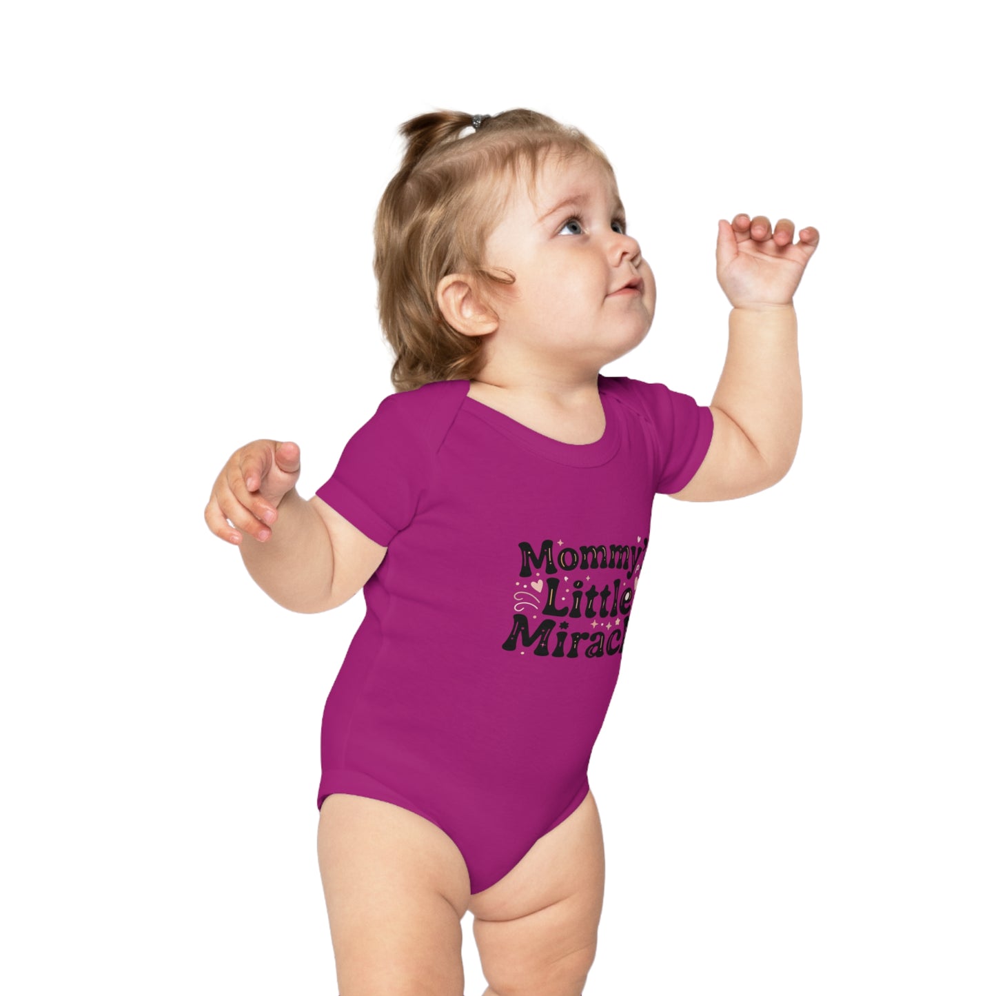 Mommy’s Little Miracle Baby Bodysuit – Newborn Infant Onesie