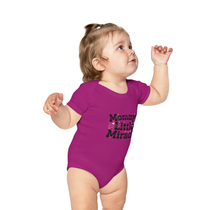 Mommy’s Little Miracle Baby Bodysuit – Newborn Infant Onesie