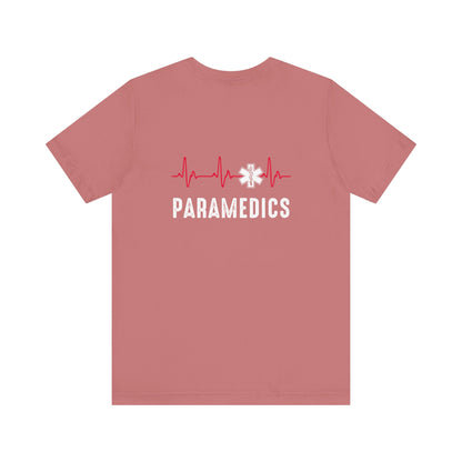 Paramedics EKG Star of Life T-Shirt — Emergency Medical Technician Tee