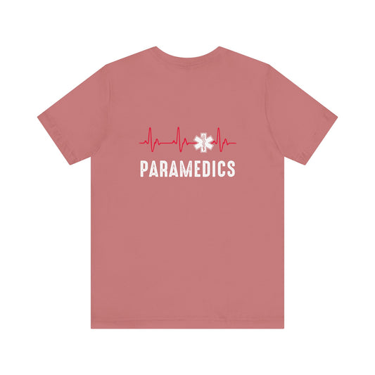 Paramedics EKG Star of Life T-Shirt — Emergency Medical Technician Tee
