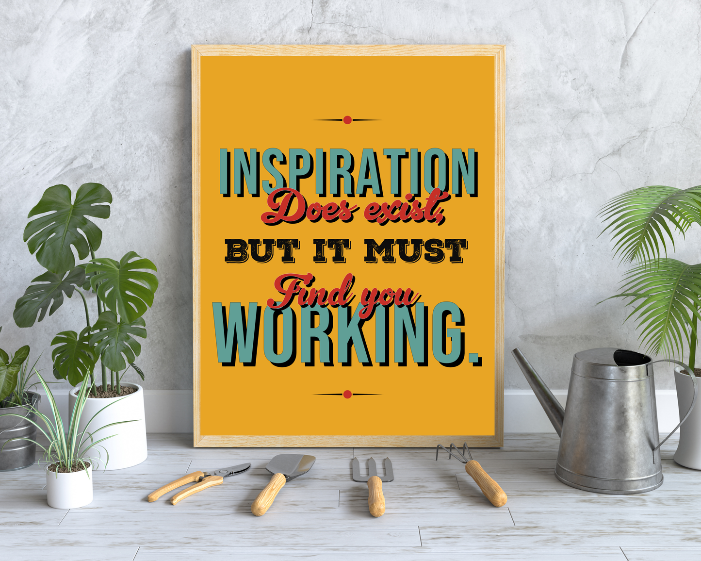 Work Motivation Quotes Wall Art | Inspirational Office Poster, Productivity &amp; Mindset Decor, Printable Motivational Wall Art