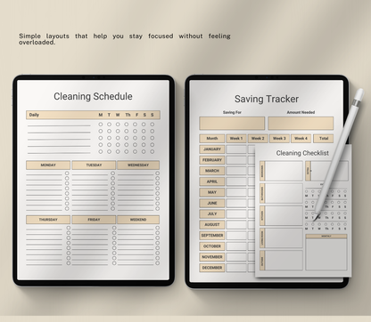 ADHD Productivity Planner | Printable Focus & Task Organizer