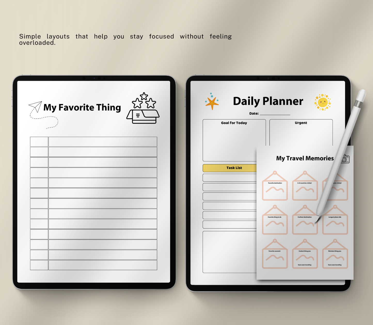 Travel Journal for Kids | Printable Adventure & Vacation Diary