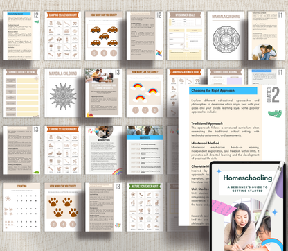 5-in-1 Sensory Kids & Moms Activity Bundle PLR | Editable Canva Templates for Learning & Fun