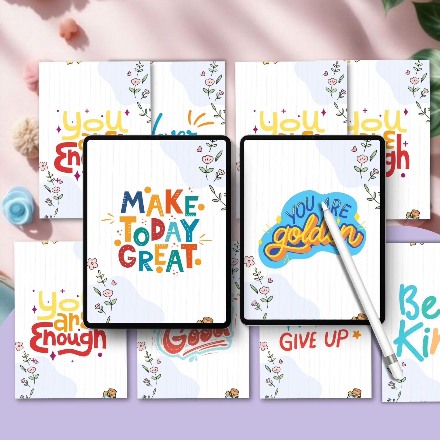 Kids Positive Affirmations Cards Printable | Confidence & Self-Esteem Boost for Children