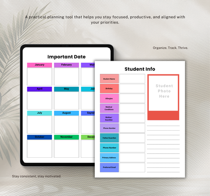 Teacher Planner | Lesson Planning & Classroom Organization PDF
