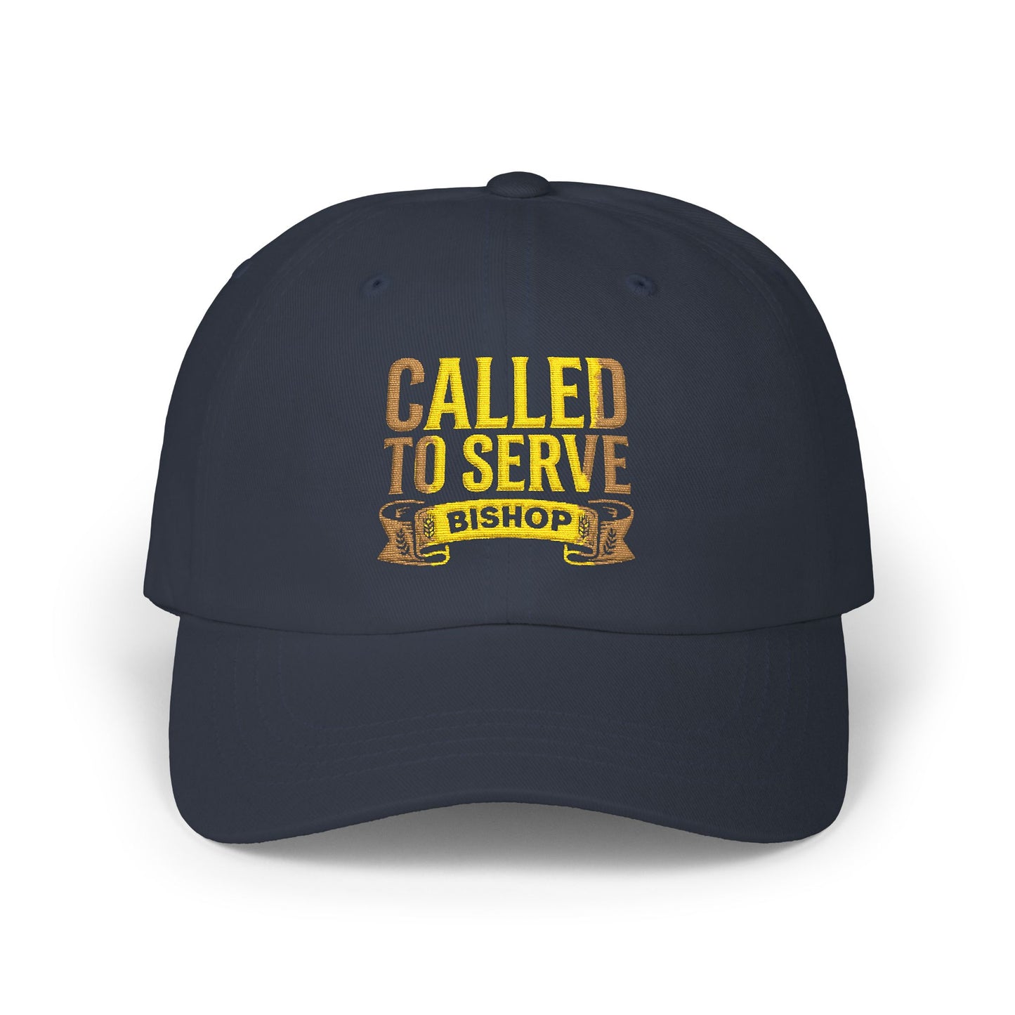 Dad Cap — "Called to Serve" Embroidered Church Ministry Hat