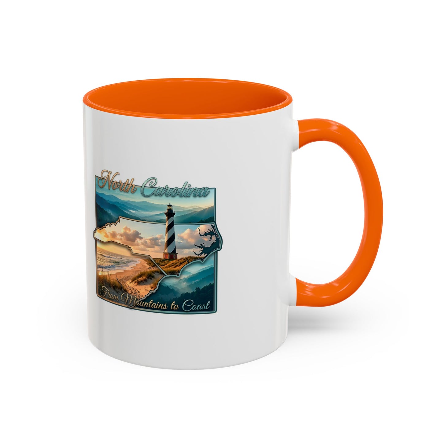 Coastal Lighthouse Coffee Mug – From Mountains to Coast Accent Mug
