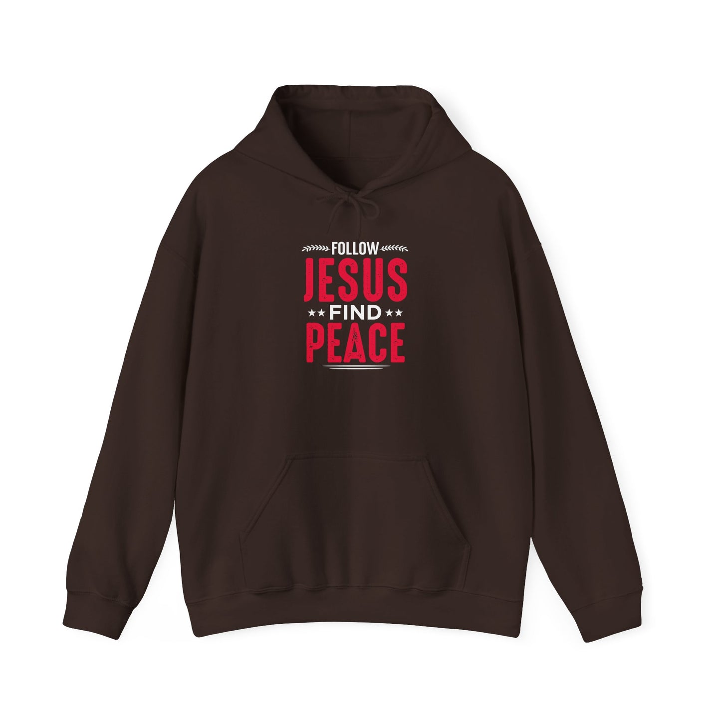 Follow Jesus Find Peace Hoodie
