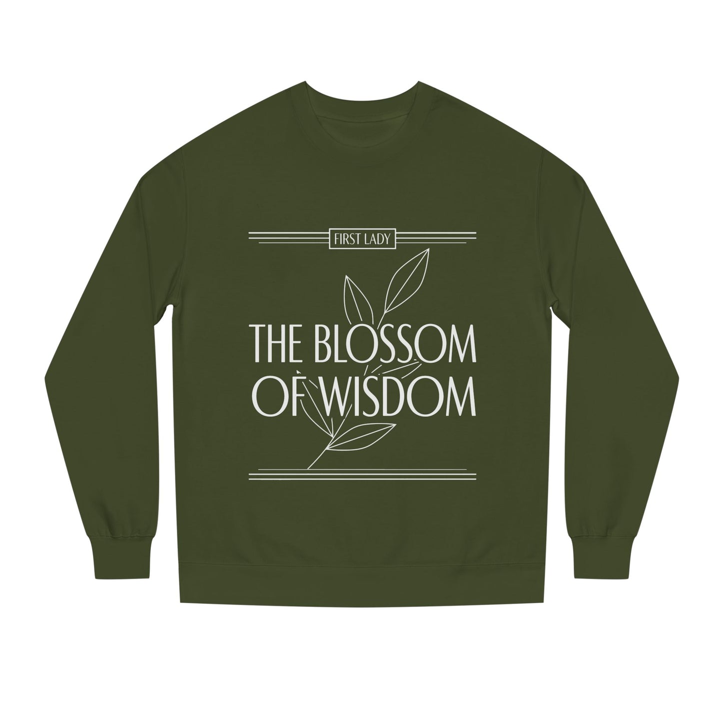 Blossom of Wisdom Sweatshirt — "The Blossom of Wisdom" Floral Crewneck