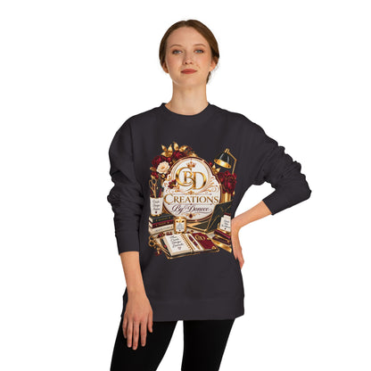 Crewneck Sweatshirt — Vintage Desk Creations Logo